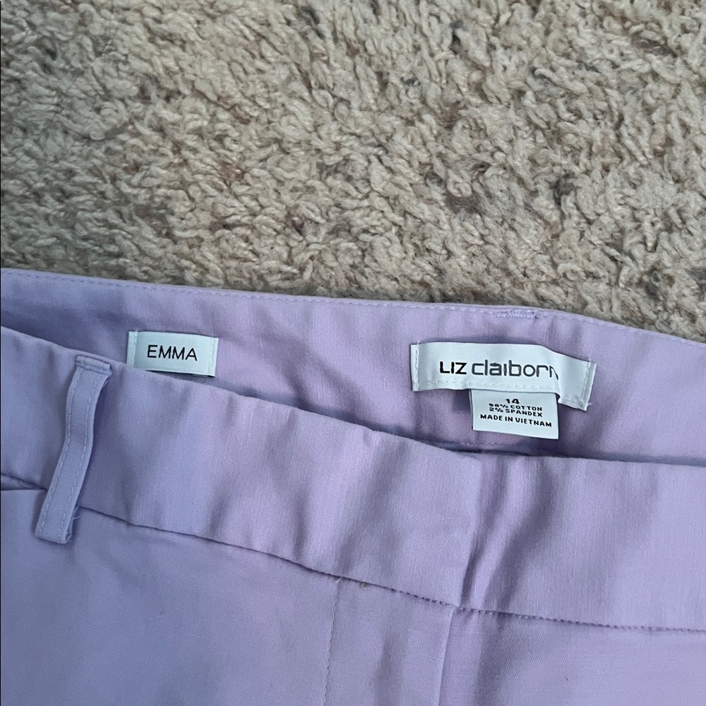 Liz Claiborne Emma Ankle Pants - Picture 3 of 8
